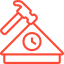 Icon representing roofing services, emphasizing energy-efficient solutions like foam roofing and insulation for homes in Arizona.
