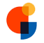 Ironclad Roofing logo featuring geometric shapes in orange, red, and blue, representing residential roofing services and solar coordination in Arizona.